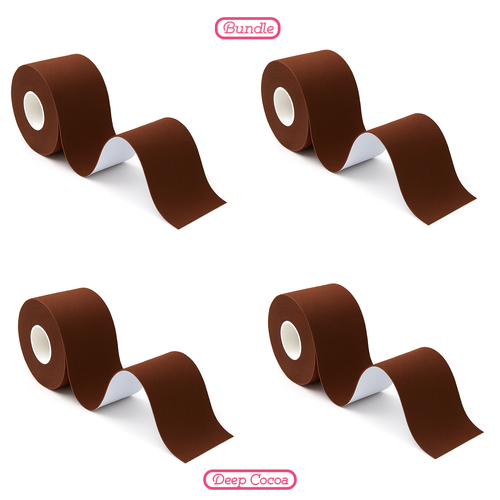 4-Roll Deep Cocoa Cleavage Tape Bundle
