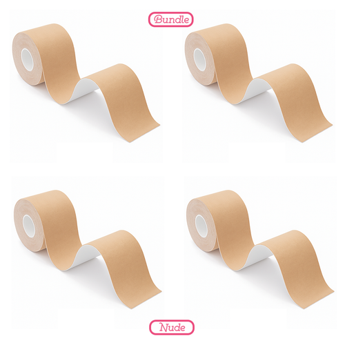 4-Roll Nude Cleavage Tape Bundle